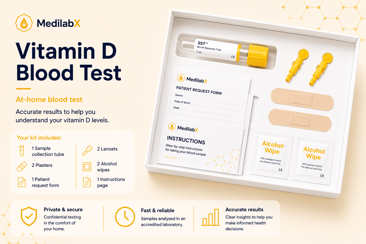 Vitamin D Blood Test Kit