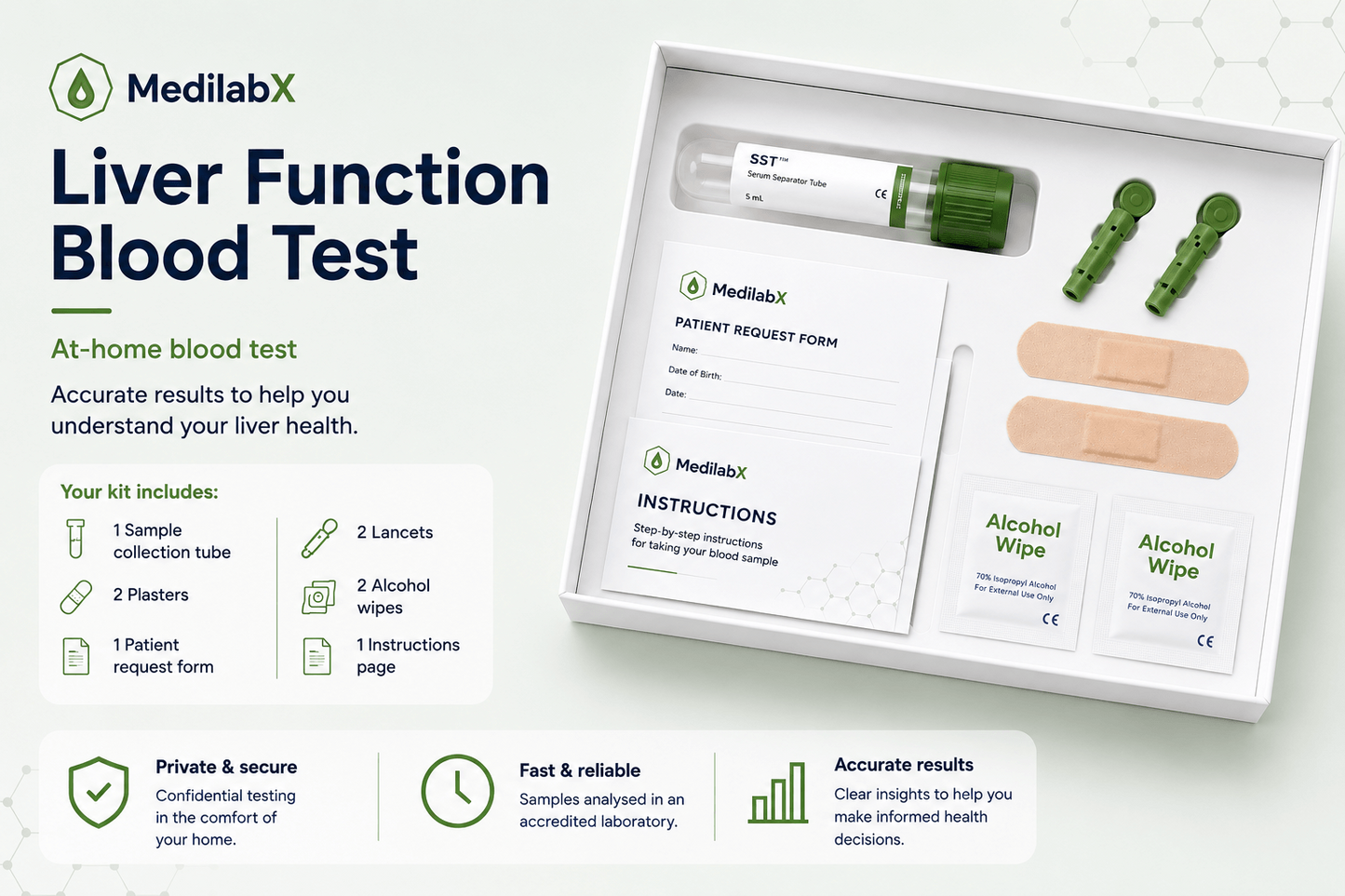 Liver Function Blood Test Kit