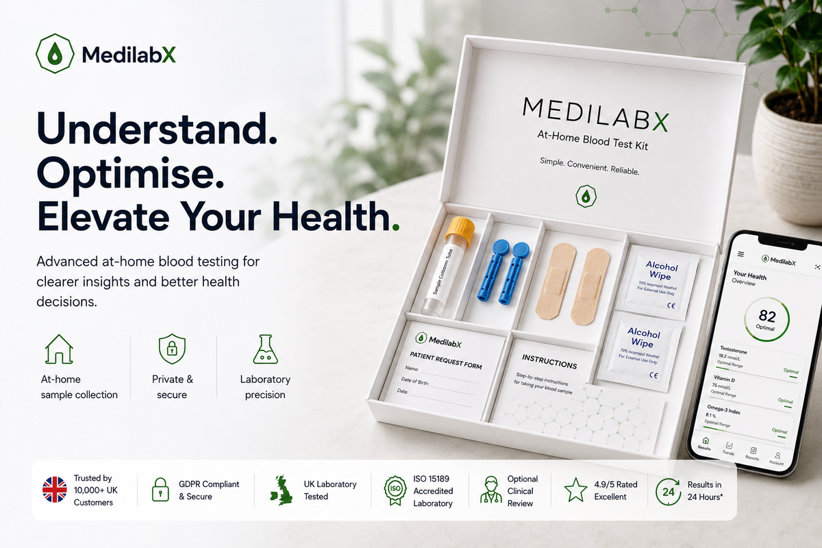 MediLabX home blood test kit